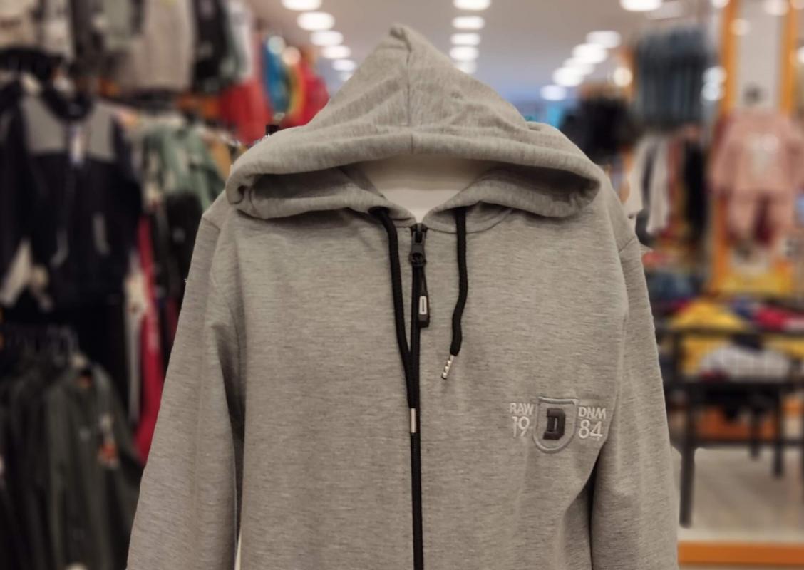 YUKO Kids 1009-3009 Erkek Çocuk Kapşonlu Fermuarlı Hırka
