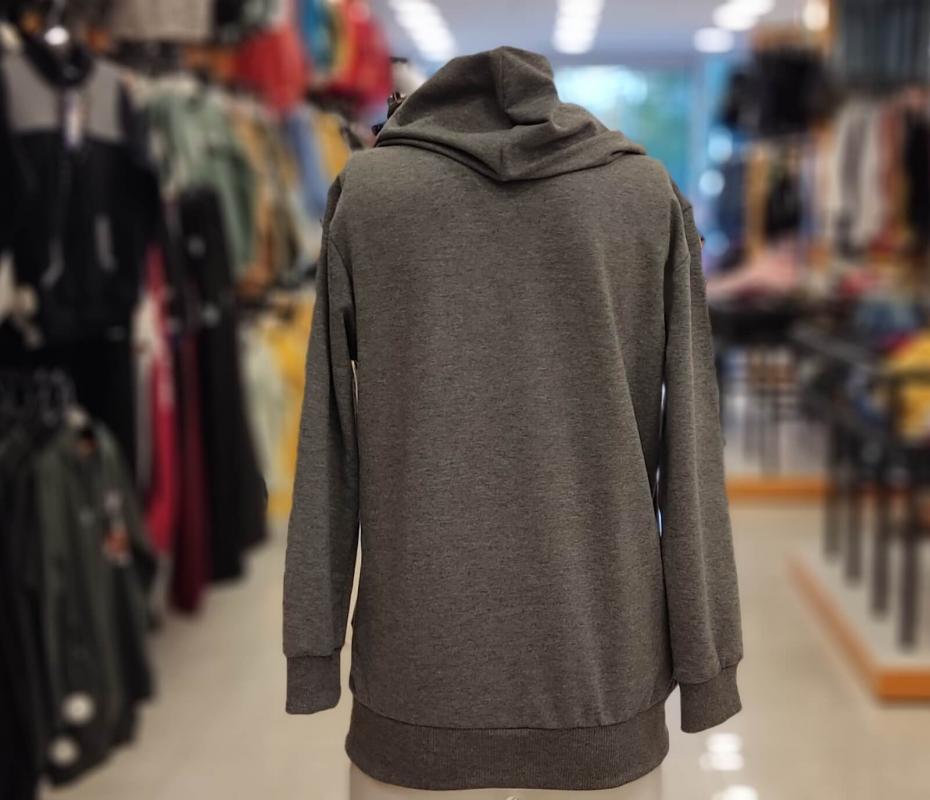 YUKO Kids 1009-3009 Erkek Çocuk Kapşonlu Fermuarlı Hırka