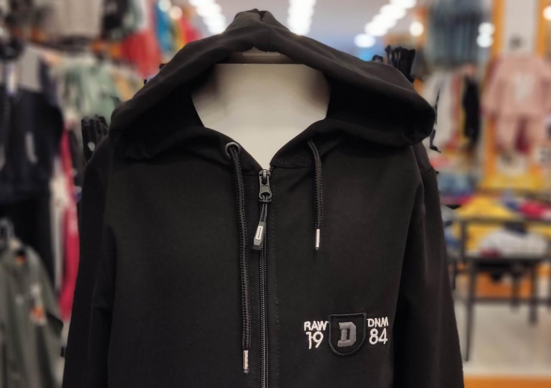YUKO Kids 1009-3009 Erkek Çocuk Kapşonlu Fermuarlı Hırka