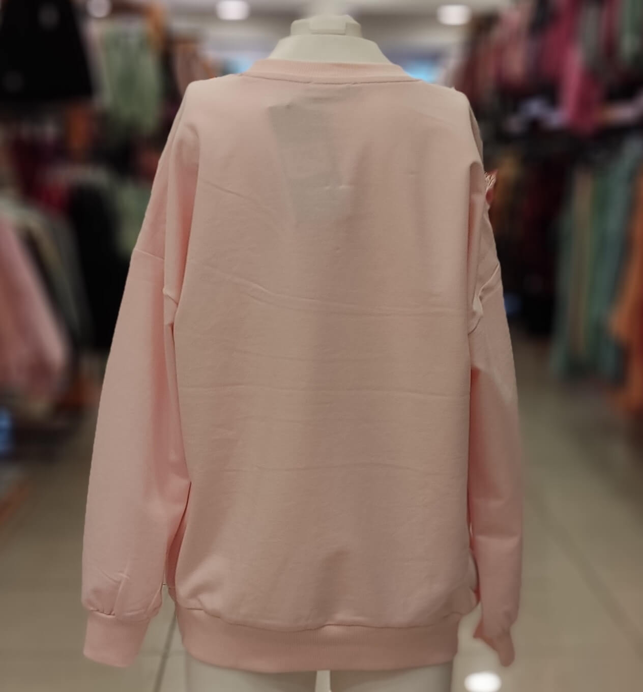 HAY Kids 336 B. Yaka Cepli 2İplik Kız Çocuk Sweat