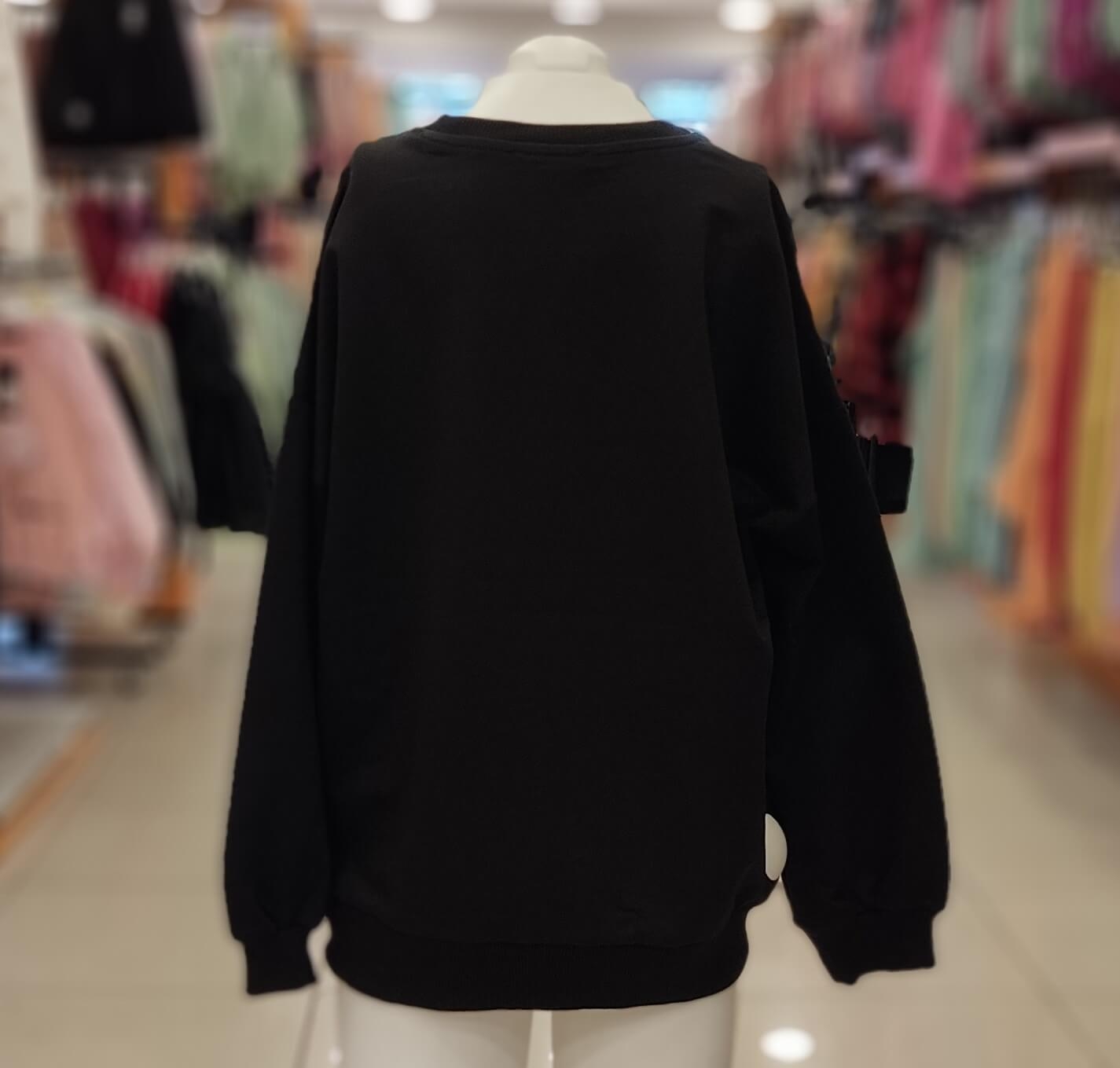 HAY Kids 336 B. Yaka Cepli 2İplik Kız Çocuk Sweat