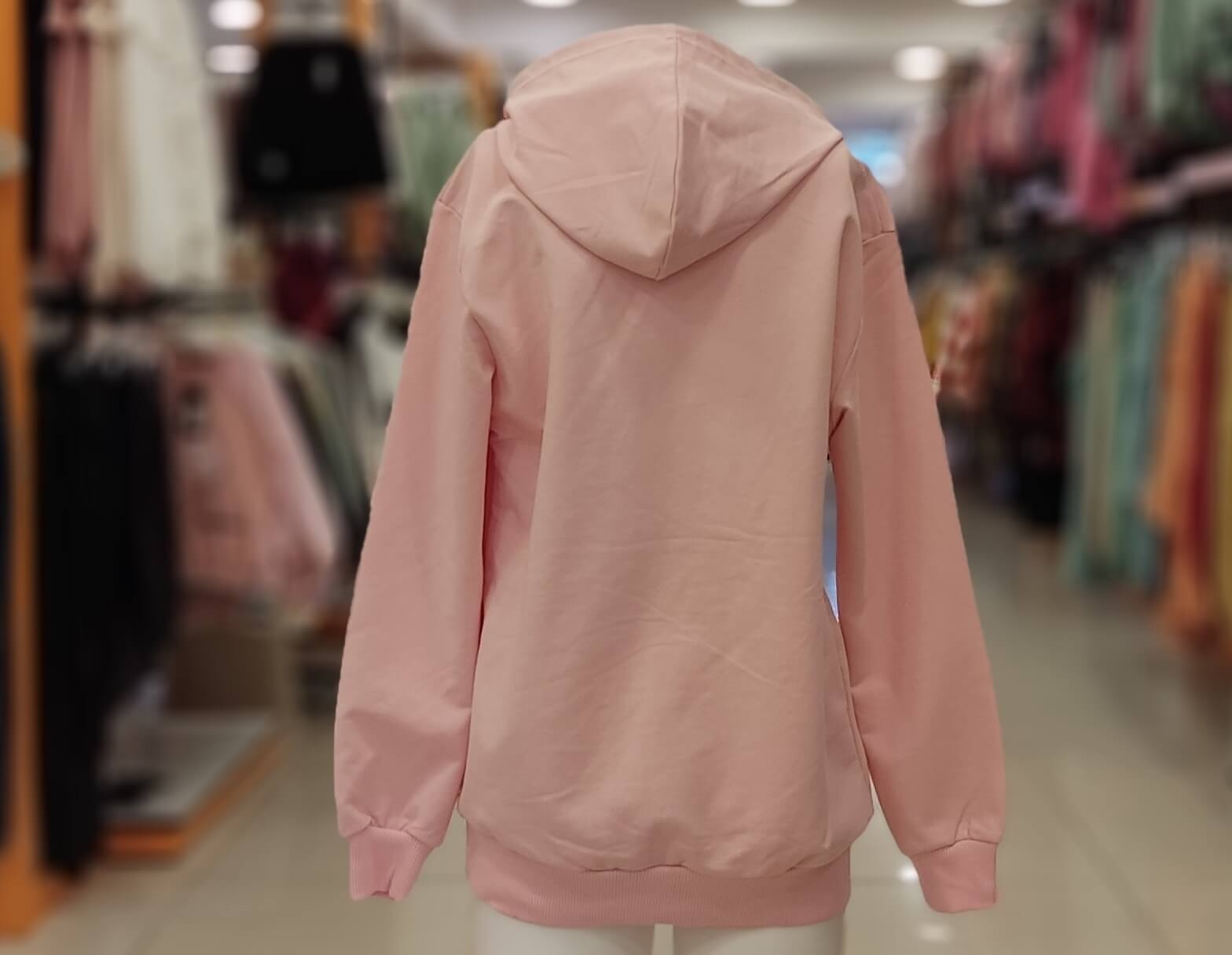 KBT GİRLS 4020-5020-6020 Smile Kız Çocuk Kapşonlu Sweat