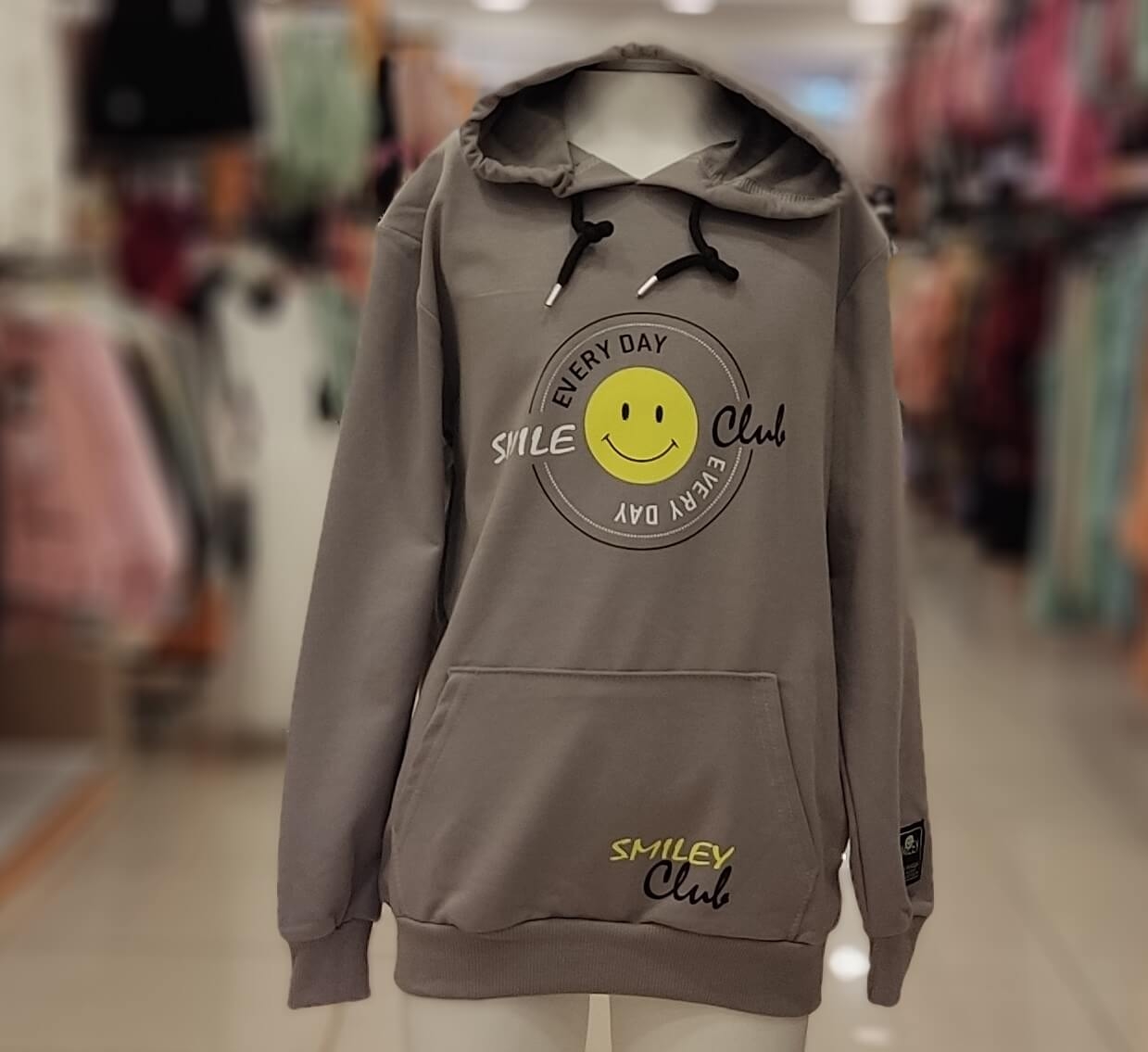 KBT GİRLS 4020-5020-6020 Smile Kız Çocuk Kapşonlu Sweat