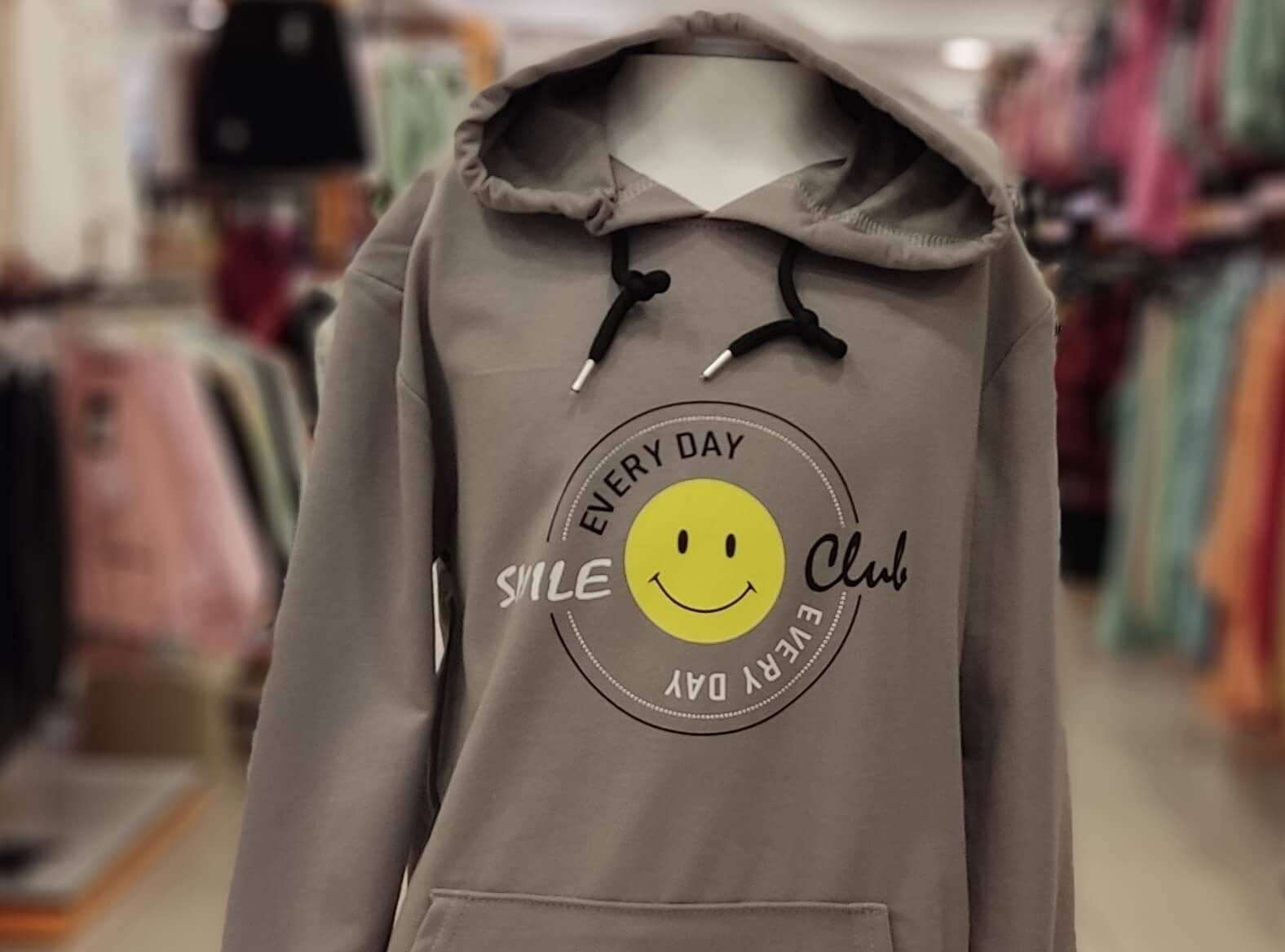 KBT GİRLS 4020-5020-6020 Smile Kız Çocuk Kapşonlu Sweat