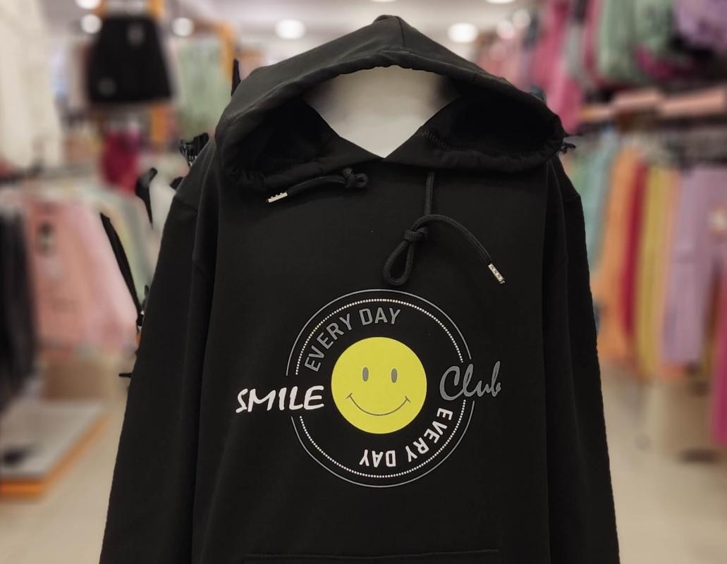 KBT GİRLS 4020-5020-6020 Smile Kız Çocuk Kapşonlu Sweat