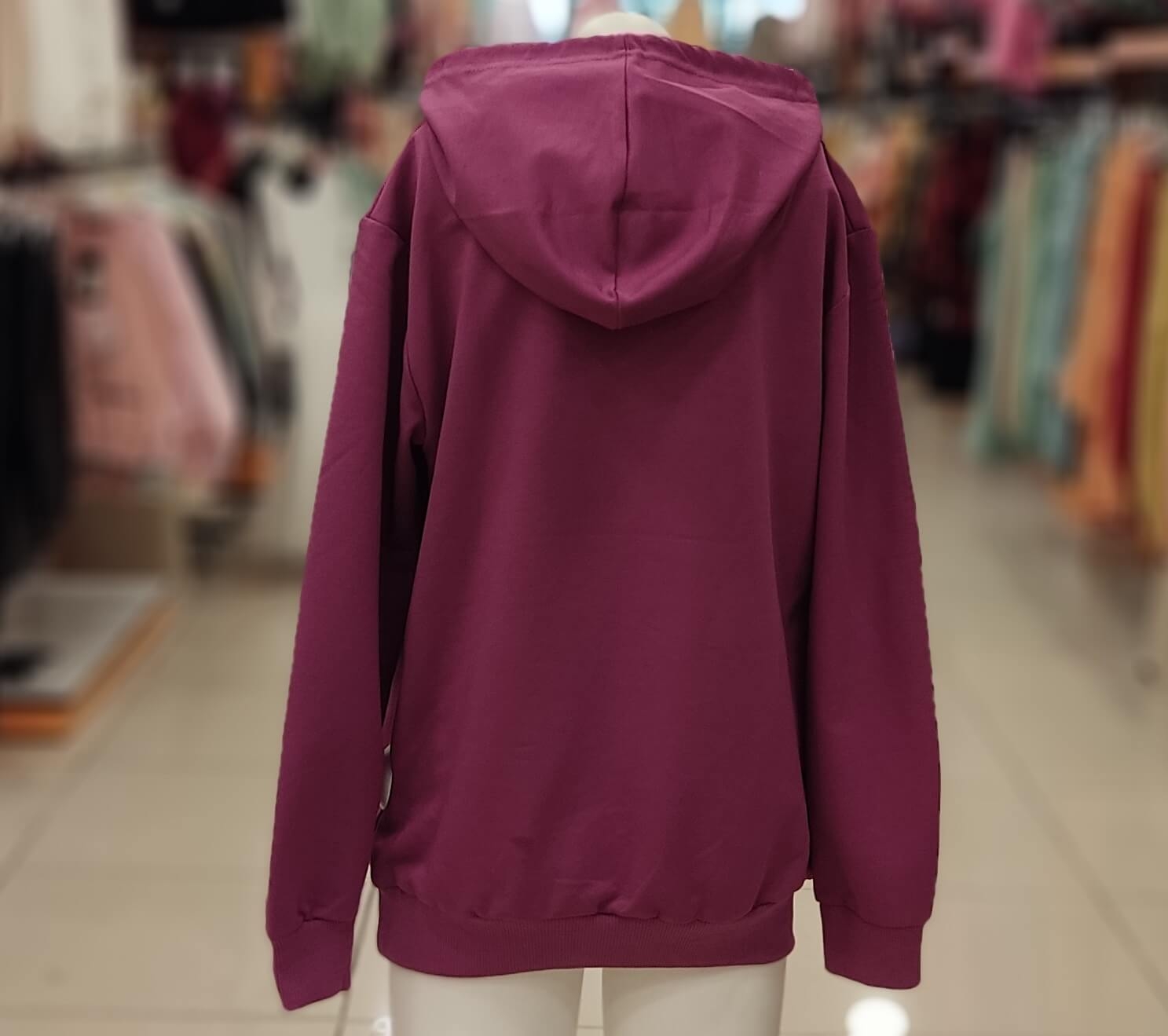 KBT GİRLS 4020-5020-6020 Smile Kız Çocuk Kapşonlu Sweat