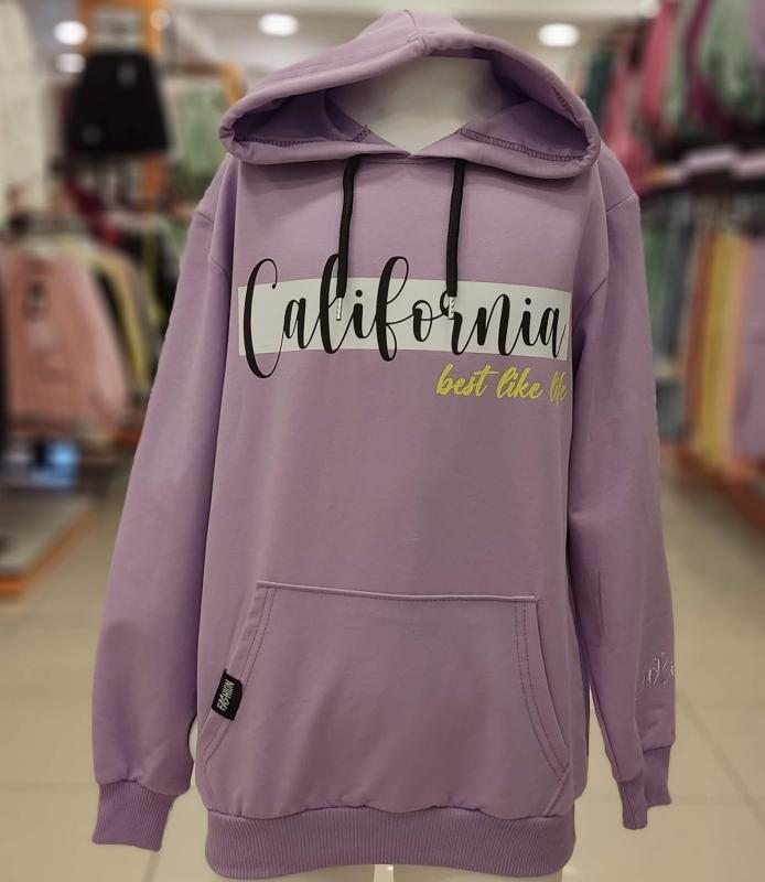 KBT GİRLS 4018-5018-6018 California Kız Çocuk Kapşonlu Sweat