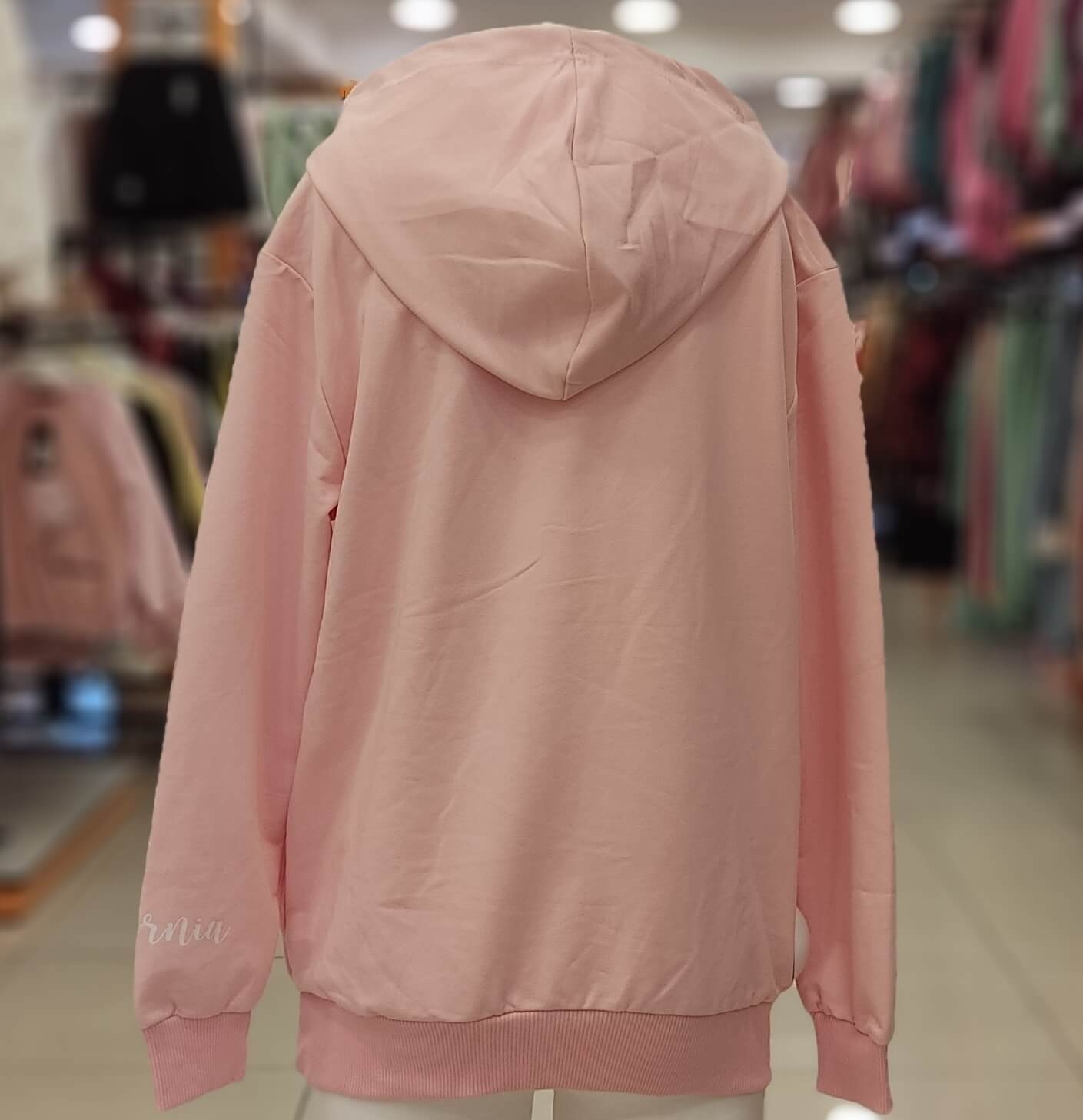 KBT GİRLS 4018-5018-6018 California Kız Çocuk Kapşonlu Sweat
