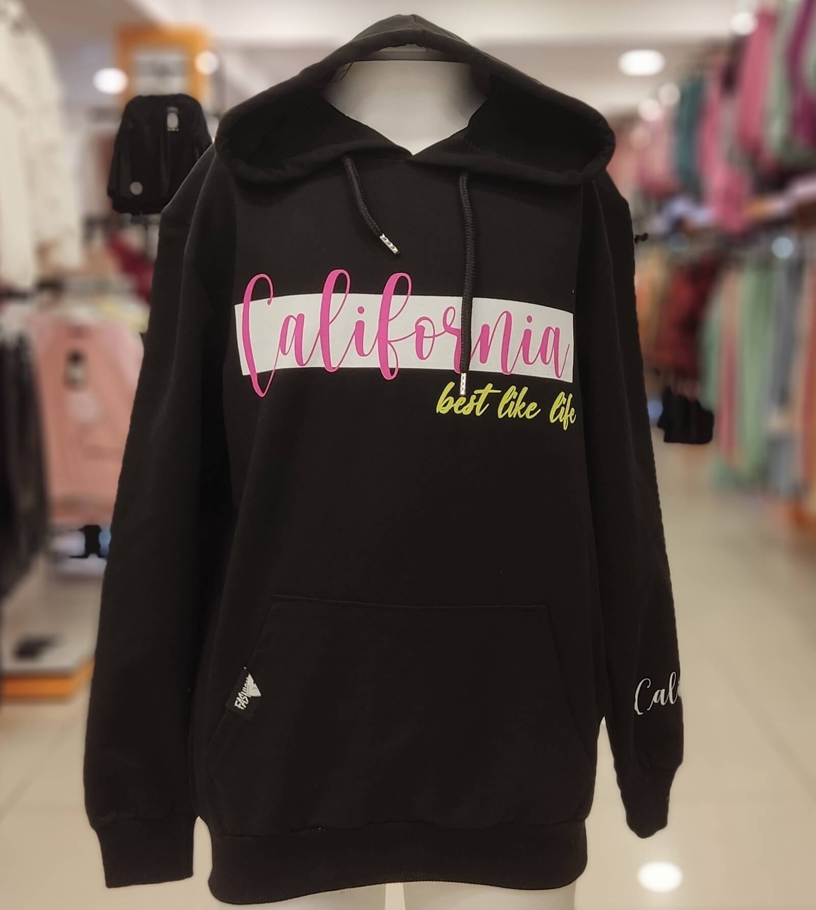 KBT GİRLS 4018-5018-6018 California Kız Çocuk Kapşonlu Sweat