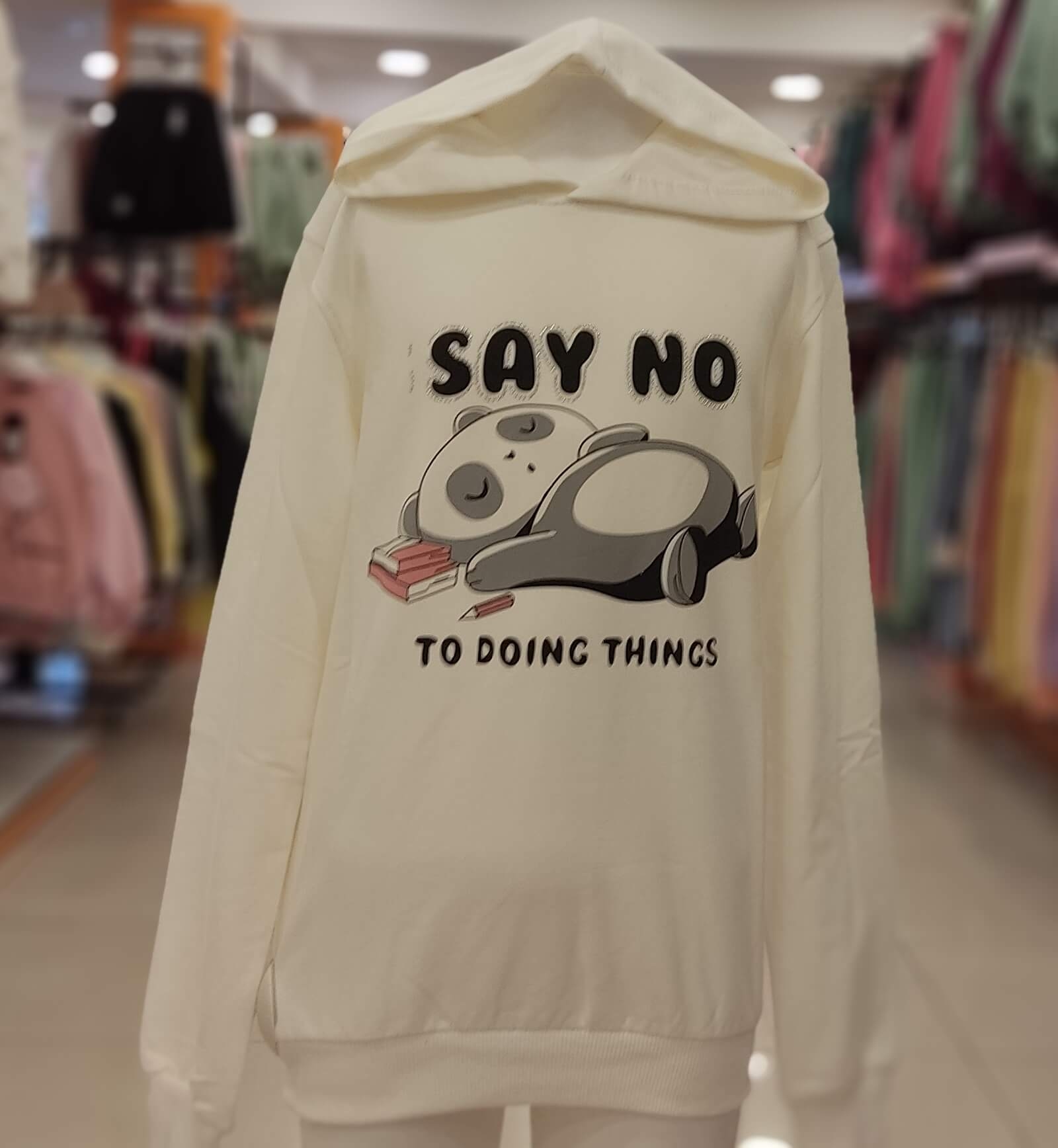 ELİSS Kids 2050-3050 Say No Kız Çocuk Kapşonlu Sweat