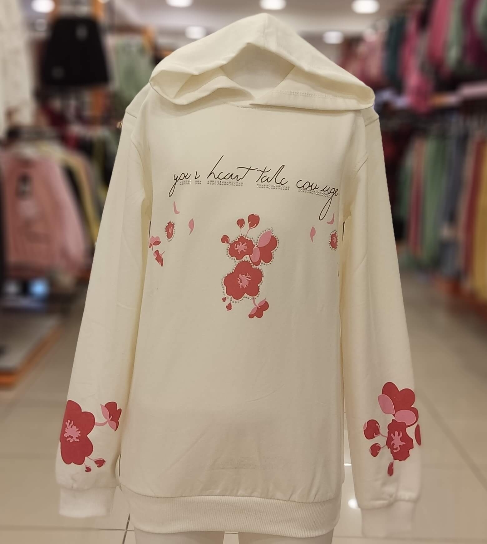 ELİSS Kids 1040-2040-3040 Kız Çocuk Kapşonlu Sweat