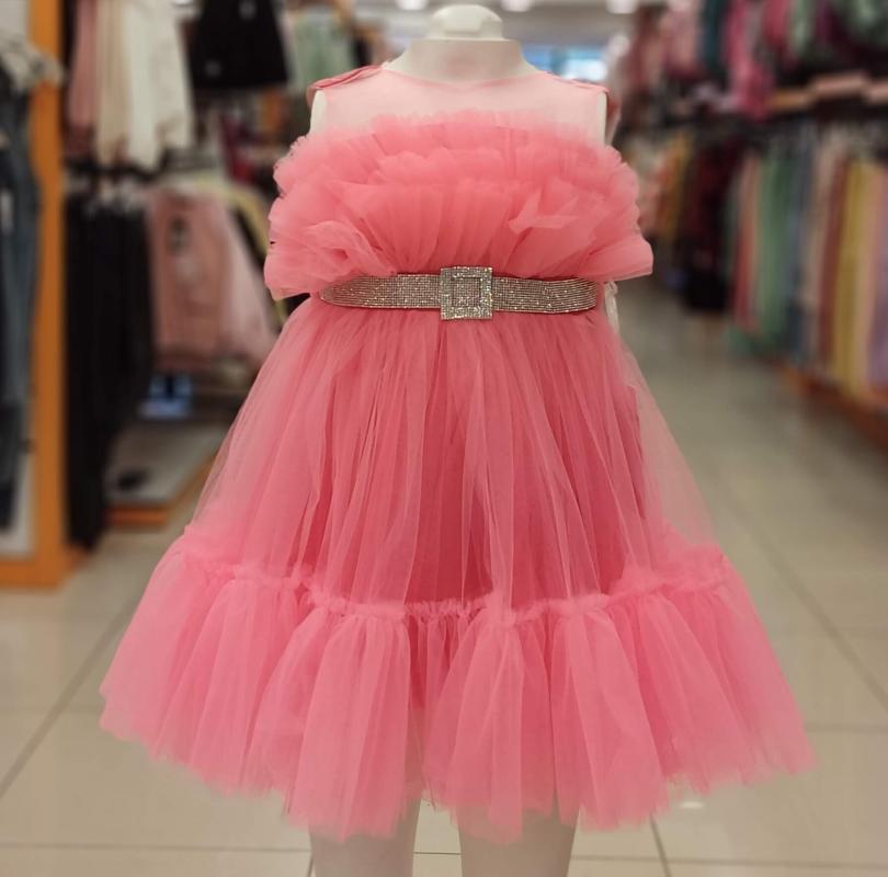 DAİSYGİRLS Kids 8987 Fırfırlı Kız Çocuk Abiye