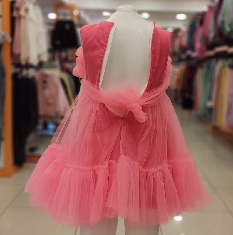 DAİSYGİRLS Kids 8987 Fırfırlı Kız Çocuk Abiye