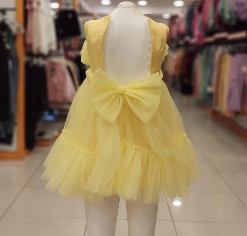 DAİSYGİRLS Kids 8987 Fırfırlı Kız Çocuk Abiye