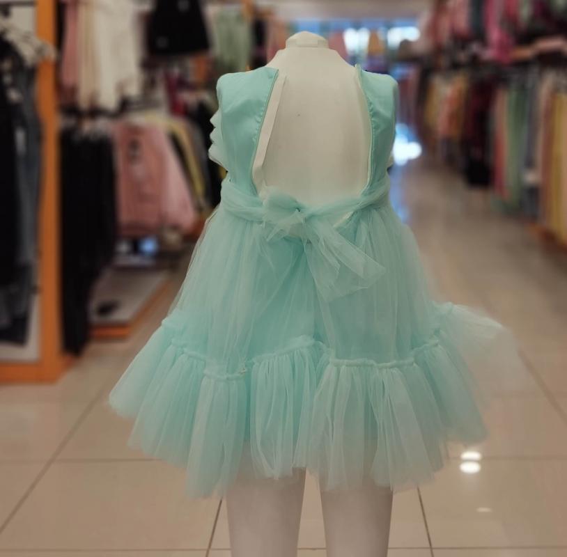 DAİSYGİRLS Kids 8987 Fırfırlı Kız Çocuk Abiye