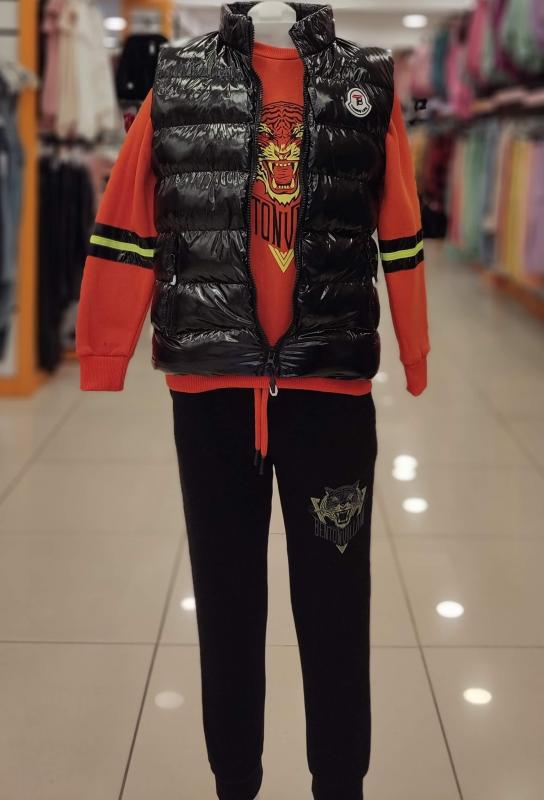 TOMBİŞ Kids 5686-6686 Erkek Çocuk Şişme Yelekli Takım