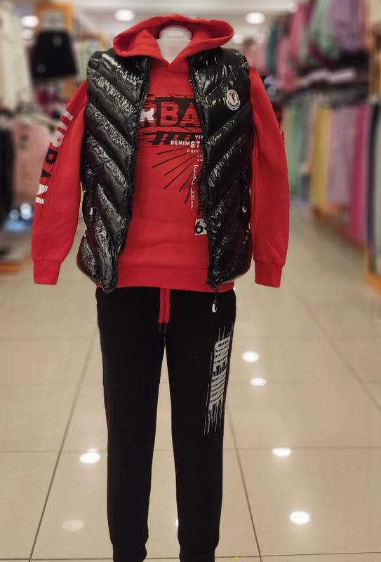 TOMBİŞ Kids 6687 Erkek Çocuk Şişme Yelekli Takım