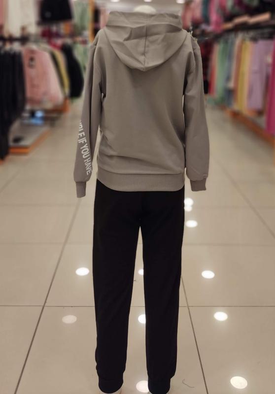 YUKO Kids 2008-3008 Erkek Çocuk Kapşonlu 2li Takım