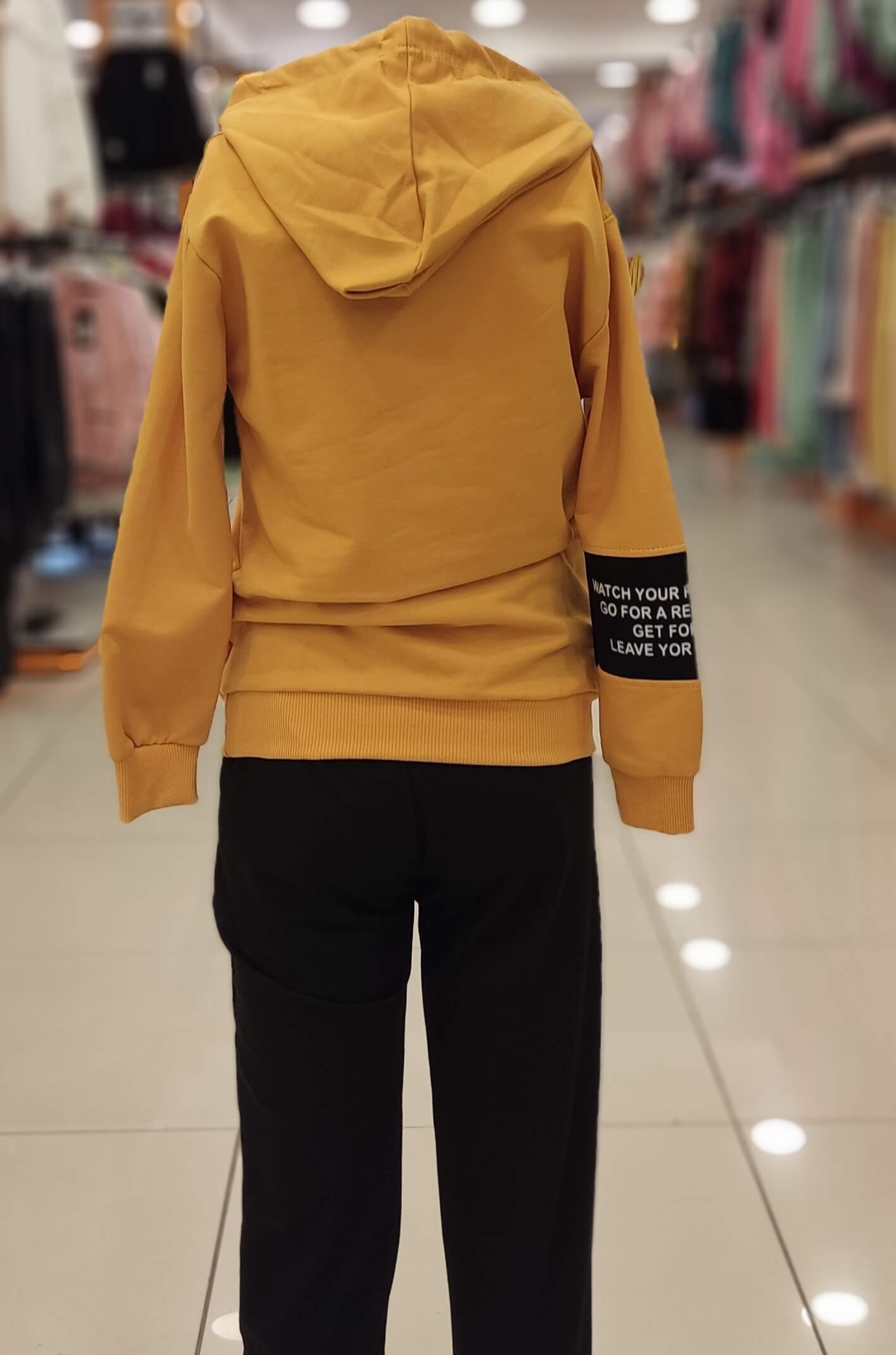 YUKO Kids 2005-3005 Erkek Çocuk Kapşonlu 2li Takım