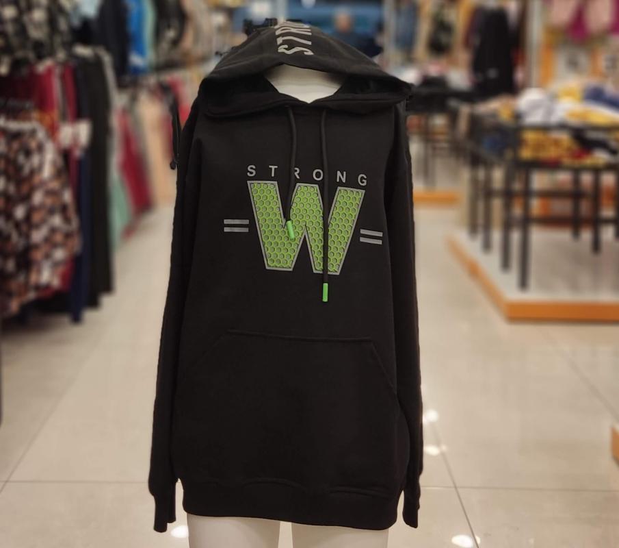 NY Kids 9610-9611 Strong W Erkek Çocuk Kapşonlu Sweat