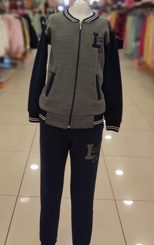 BARKOD Kids 11393-22393 L7 Fermuarlı Erkek Çocuk 2li Takım