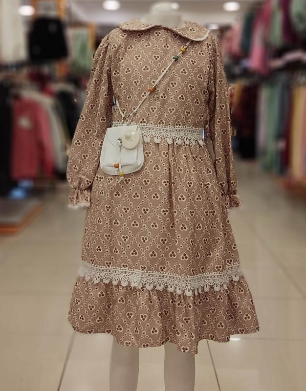 TİVİDO Kids 2314 Kız Çocuk Çantalı Elbise