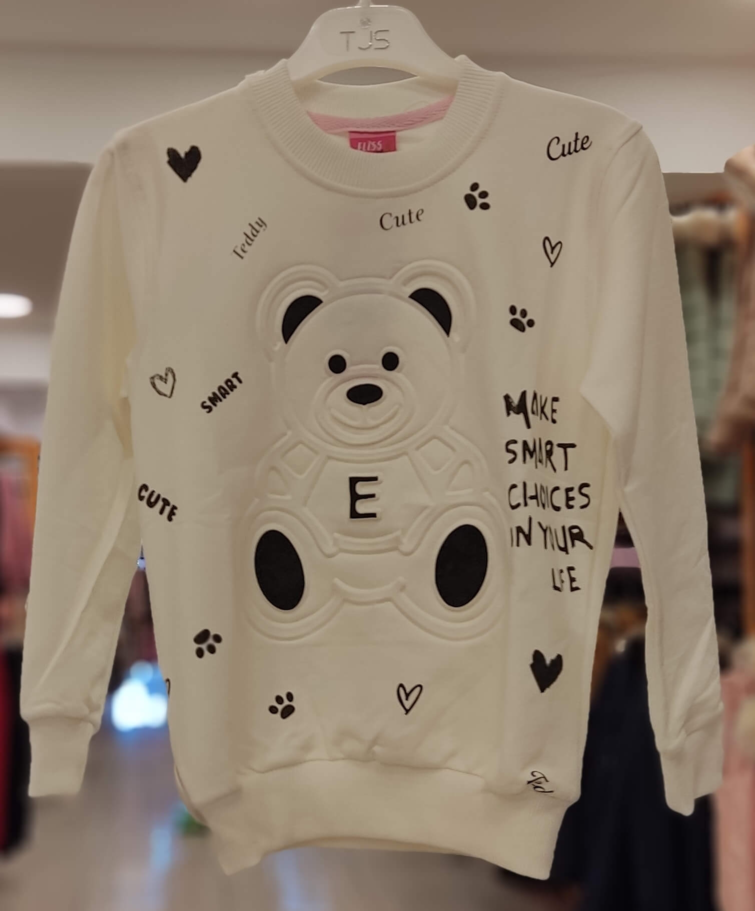 ELİSS Kids 1005-3005 Ayıcık Kız Çocuk Sweat