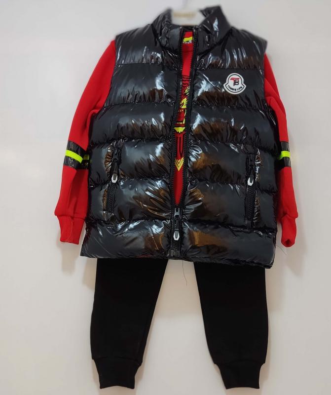 TOMBİŞ Kids 5686-6686 Erkek Çocuk Şişme Yelekli Takım