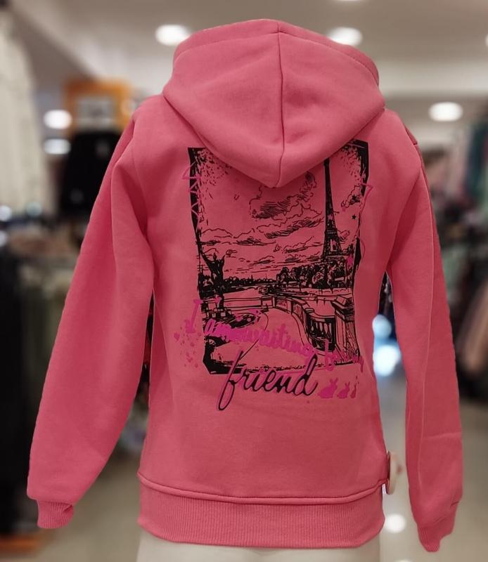 MİNİMONİ Kids 1026 Kız Çocuk Kapşonlu HIRKA