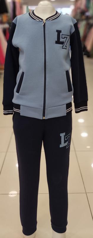 BARKOD Kids 11393-22393 L7 Fermuarlı Erkek Çocuk 2li Takım