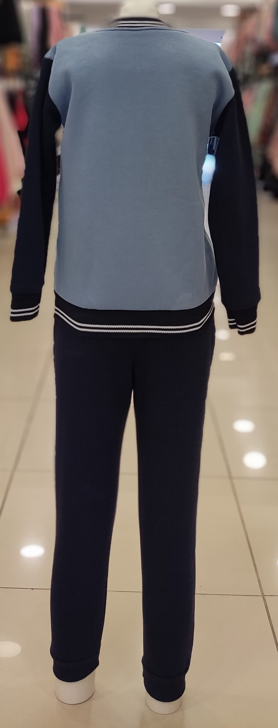BARKOD Kids 11393-22393 L7 Fermuarlı Erkek Çocuk 2li Takım