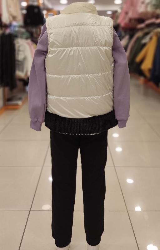 YAVRUCAK Kids 11749 Winter Kız Çocuk Yelekli 3lü Takım