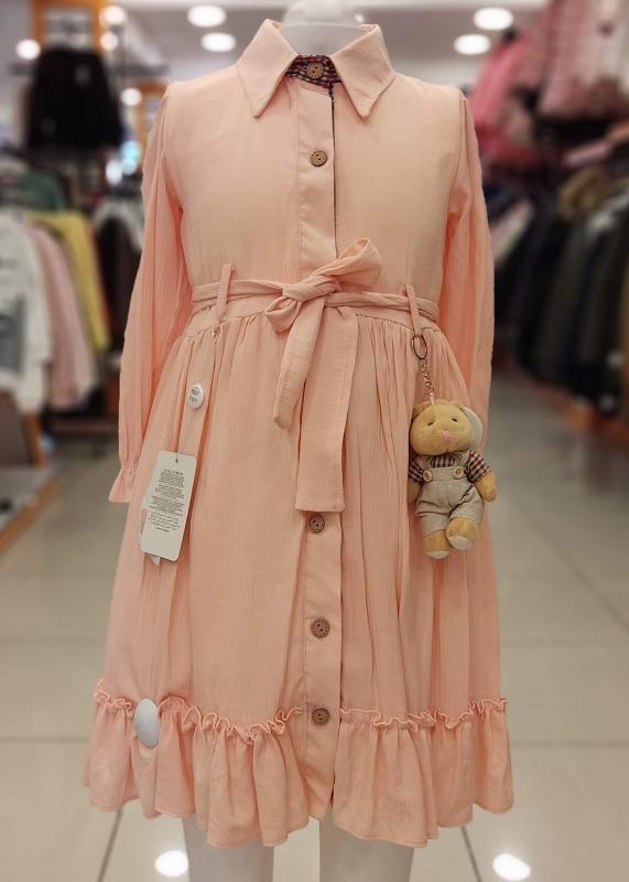 MİSS KUĞU Kids 4619 Kız Çocuk Bürümcük Elbise