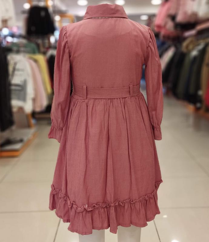 MİSS KUĞU Kids 4619 Kız Çocuk Bürümcük Elbise