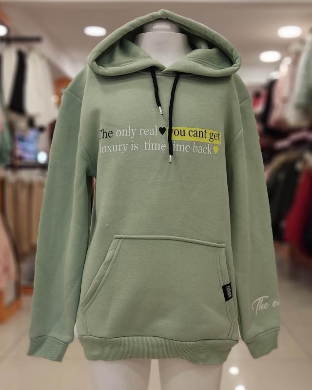 KBT Girls 6026 Kız Çocuk Kapşonlu Polar