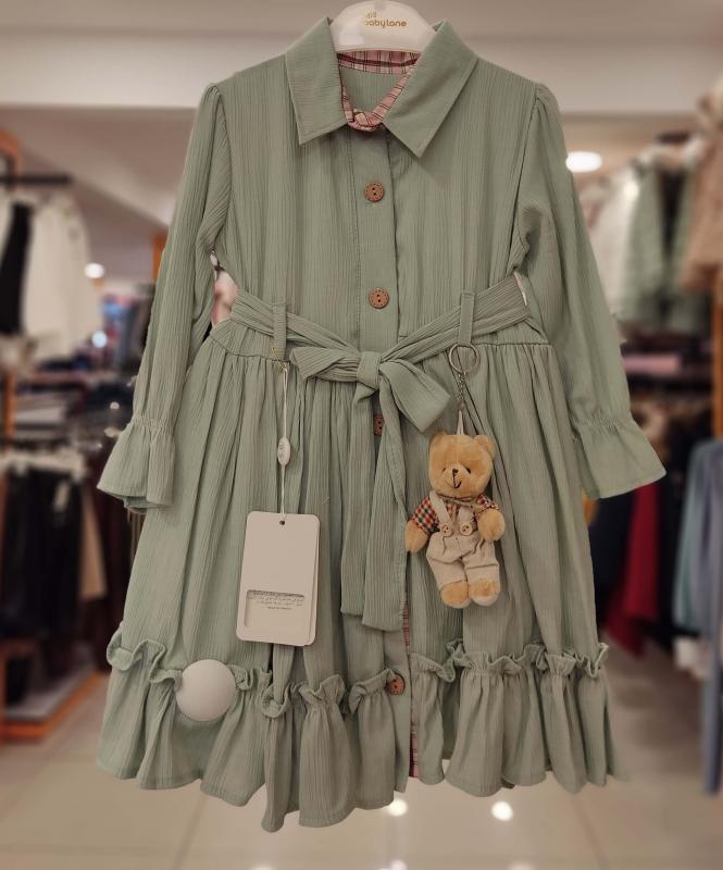 MİSS KUĞU Kids 3619 Kız Çocuk Bürümcük Elbise