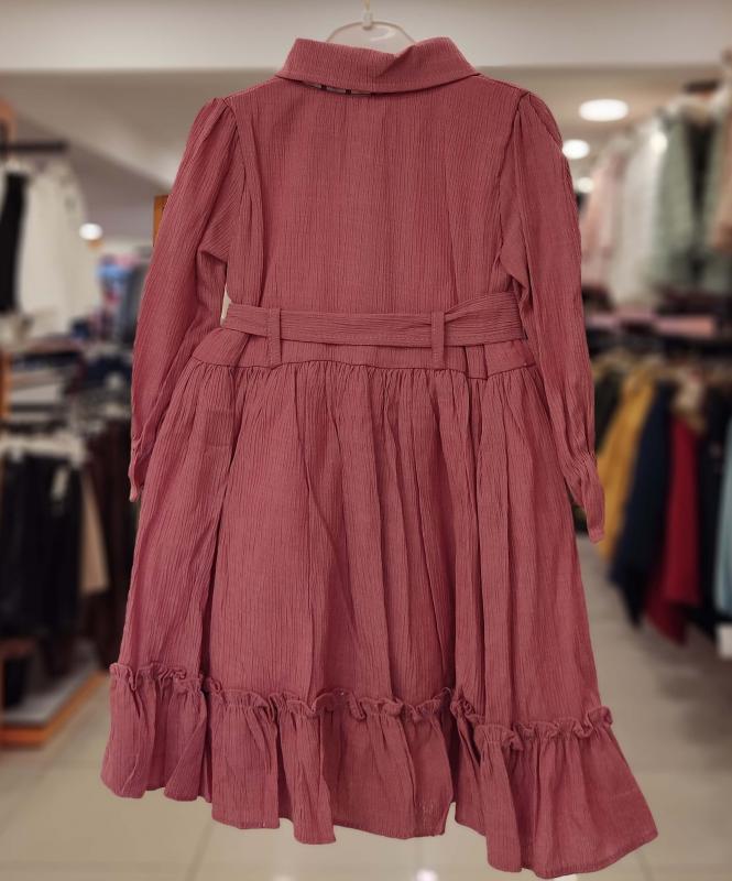 MİSS KUĞU Kids 3619 Kız Çocuk Bürümcük Elbise