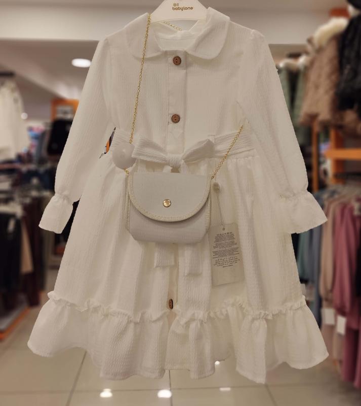 MİSS KUĞU Kids 3623 Patlı Zerda Kız Çocuk Elbise