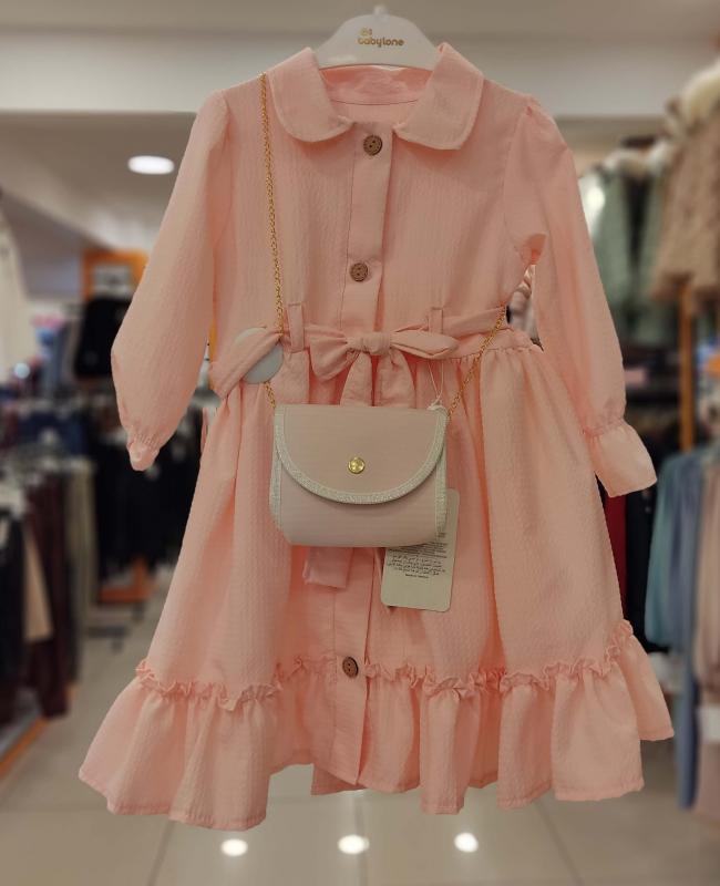 MİSS KUĞU Kids 3623 Patlı Zerda Kız Çocuk Elbise