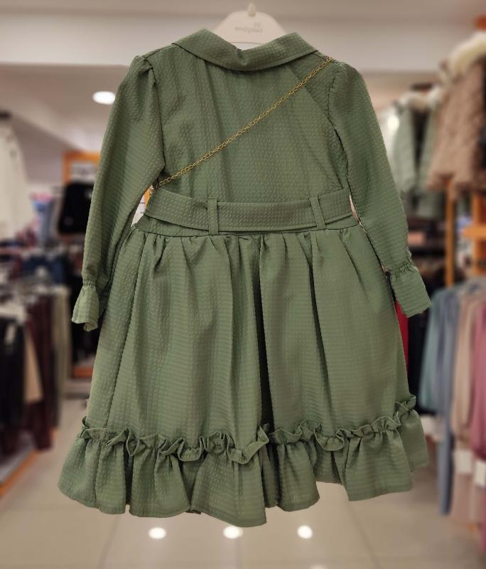 MİSS KUĞU Kids 3623 Patlı Zerda Kız Çocuk Elbise