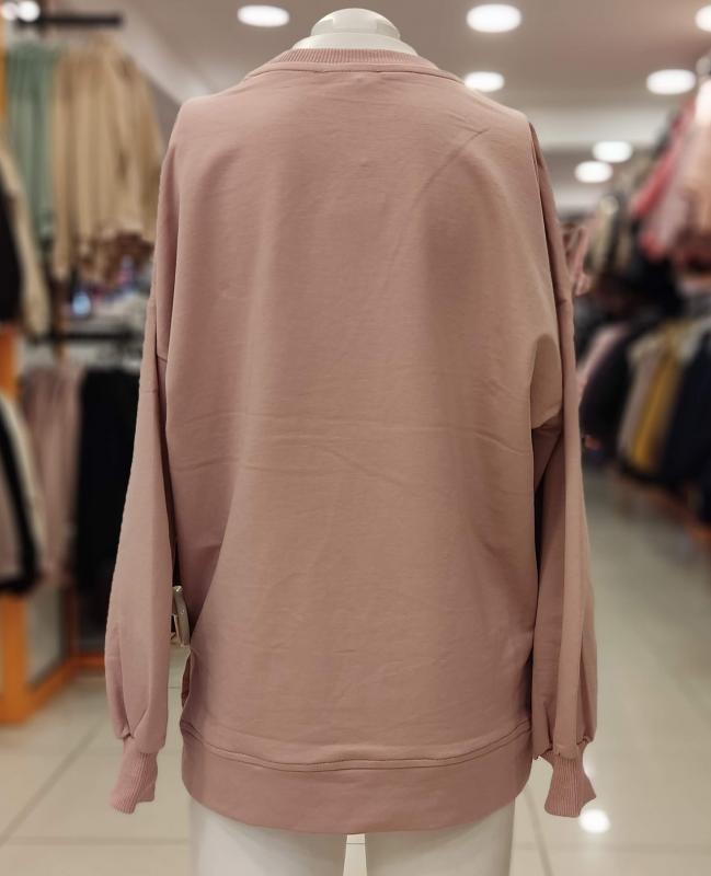 HAY Kids 335 Bisiklet Yaka 2ip Kız Çocuk Sweat