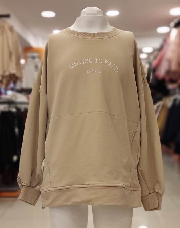 HAY Kids 335 Bisiklet Yaka 2ip Kız Çocuk Sweat