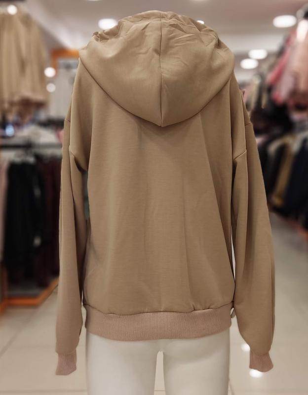 PULCINO 22804 Fermuarlı Kapşonlu Kız Çocuk Hırka