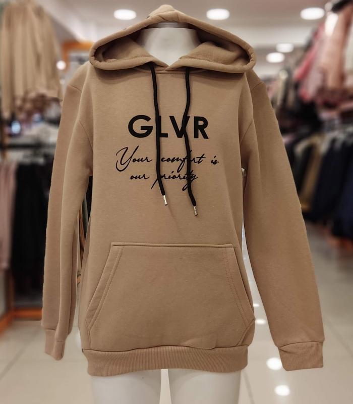 KBT Girls 6024 Kız Çocuk Kapşonlu Polar Sweat
