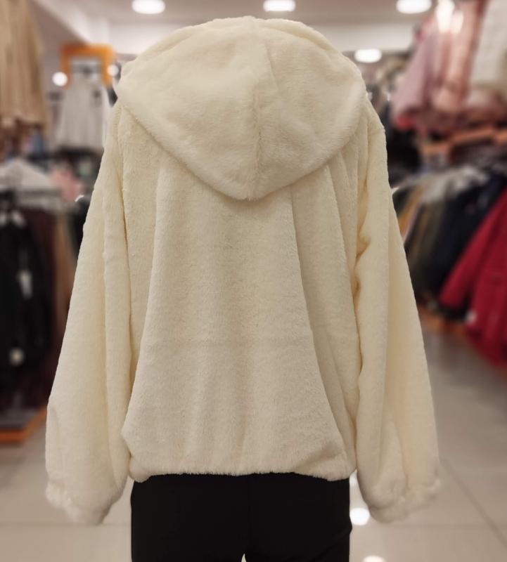 50100-50101 Peluş Kız Çocuk Ceket Hırka