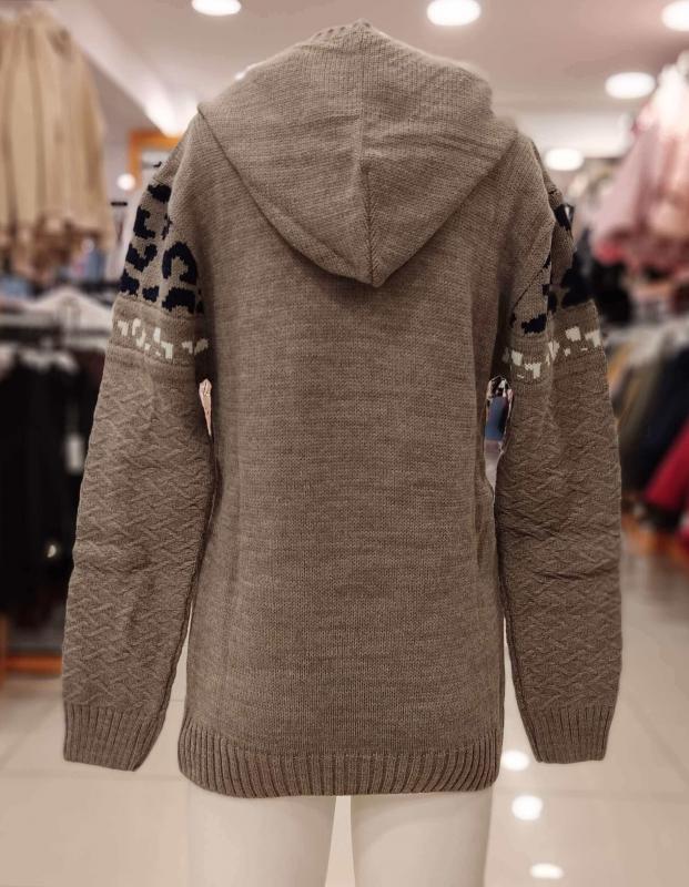 Derbey Kids 003 Erkek Çocuk Desenli Ferm. Hırka