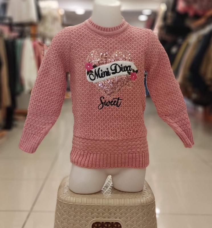 Derbey Kids 007 Mini Diva Kız Çocuk Kazak