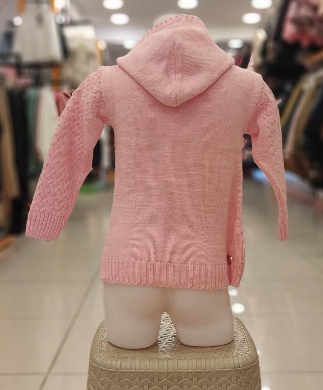 Derbey Kids 005 Kız Çocuk Düz Ferm. Hırka