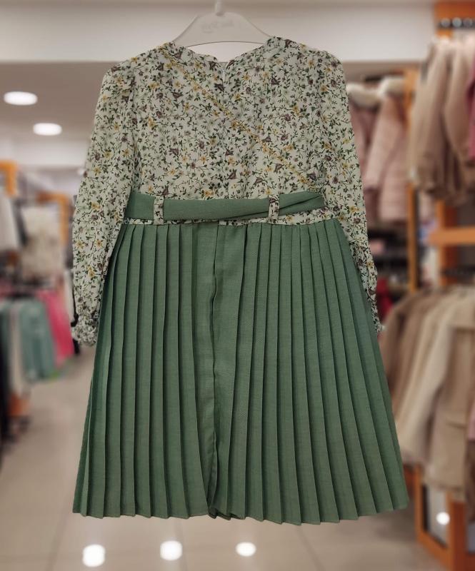 ENFETTO Kids 2392 Kız Çocuk Çantalı Elbise