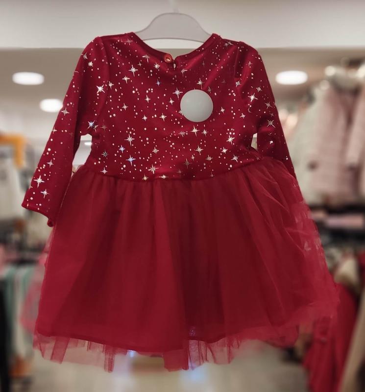 GÜVENİR Kids 4395 Varaklı Kız Çocuk Elbise
